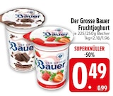 Der Grosse Bauer Fruchtjoghurt Schokolade im Angebot bei EDEKA in Landshut Der Grosse Bauer Fruchtjoghurt Schokolade Angebote von Bauer bei EDEKA Landshut für 0,49 €