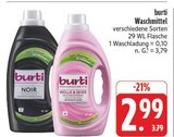 Waschmittel im Angebot bei EDEKA in Gera Waschmittel Angebote von burti bei EDEKA Gera für 2,99 €