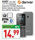 HANDY „FAS-1806“ Angebote von denver bei Marktkauf Witten für 14,99 €