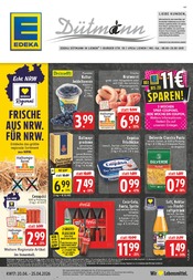 Aktueller EDEKA Discounter Prospekt in Hagen und Umgebung, "Aktuelle Angebote" mit 24 Seiten, 20.04.2026 - 25.04.2026