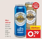 Aktuelle Bier Angebote bei Netto Marken-Discount in Neumünster Aktuelles Warsteiner Angebot bei Netto Marken-Discount in Neumünster ab 0,79 €