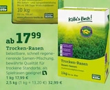 Trocken-Rasen von Kölle's Beste! im aktuellen Pflanzen Kölle Prospekt für 17,99 €