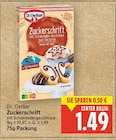 Zuckerschrift von Dr. Oetker für 1,49 € bei E center im Angebot Zuckerschrift von Dr. Oetker im aktuellen E center Prospekt