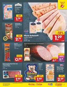 Wurst im aktuellen Netto Marken-Discount Prospekt (Düsseldorf) Wurst im Netto Marken-Discount Prospekt "Aktuelle Angebote" mit 44 Seiten (Düsseldorf)