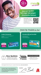 Aktueller mea - meine apotheke Apotheken Prospekt für Schemmerhofen: Unsere Juni-Angebote mit 4} Seiten, 01.06.2025 - 30.06.2025