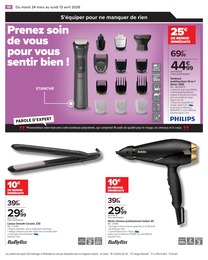 Offre Tondeuse Électrique dans le catalogue Carrefour du moment à la page 10