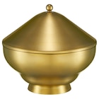 Servierschüssel mit Deckel goldfarben Angebote von GOKVÄLLÅ bei IKEA Gera für 12,99 €