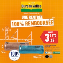 Catalogue Bureau Vallée à Vandœuvre-lès-Nancy, avec 4 pages Prospectus Bureau Vallée à Vandœuvre-lès-Nancy, "Une rentrée 100% remboursée", 4 pages, 27/06/2022 - 02/07/2022