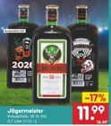Kräuterlikör im Angebot bei Netto Marken-Discount in Offenburg Kräuterlikör Angebote von Jägermeister bei Netto Marken-Discount Offenburg für 11,99 €