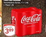 Aktuelles Coca-Cola Limonade Angebot bei GLOBUS in Rüsselsheim ab 3,89 €
