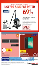 Aspirateur Angebote im Prospekt "LE TRÈS GROS ANNIVERSAIRE" von Intermarché Aspirateur Angebote im Prospekt "LE TRÈS GROS ANNIVERSAIRE" von Intermarché auf Seite 43
