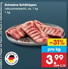 Aktuelles Schweine-Schälrippen Angebot bei Netto Marken-Discount in Salzgitter ab 3,99 €