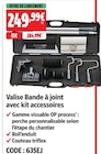 Valise bande à joint avec kit accessoires en promo chez Screwfix Reims à 249,99 €