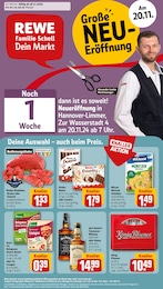 REWE Prospekt "Dein Markt" für Hannover, 26 Seiten, 18.11.2024 - 23.11.2024