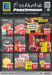 EDEKA Prospekt der Woche "Aktuelle Angebote" Seite 1, 02.02.2026 bis 07.02.2026 für Moers Aktueller EDEKA Prospekt "Aktuelle Angebote" Seite 1 von 26 Seiten für Moers