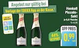 Piccolo-Sekt von Henkell im aktuellen EDEKA Prospekt für 0,99 €