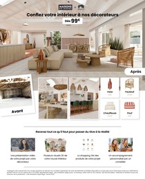 Offre Chauffeuse dans le catalogue Maisons du Monde du moment à la page 40