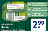Bio-Eier Angebote von Nur Nur Natur bei ALDI SÜD Bocholt für 2,99 €