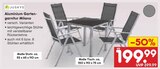 Aluminium Gartengarnitur Milano im Angebot bei Netto Marken-Discount in Wolfenbüttel Aluminium Gartengarnitur Milano Angebote von Juskys bei Netto Marken-Discount Wolfenbüttel für 199,99 €