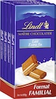 Chocolat lait extra fin Maître Chocolatier - LINDT dans le catalogue Casino Supermarchés