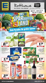 EDEKA Prospekt der Woche "Aktuelle Angebote" Seite 1, 17.11.2025 bis 22.11.2025 für Münster Aktueller EDEKA Prospekt "Aktuelle Angebote" Seite 1 von 18 Seiten für Münster