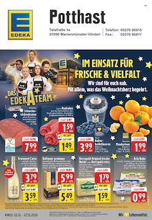 Aktueller EDEKA Prospekt "Aktuelle Angebote" Seite 1 von 26 Seiten