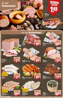 Mettwurst im REWE Prospekt "Dein Markt" mit 30 Seiten (Nürnberg)