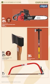 Promos Bûche dans le catalogue "JARDIN D'AUTOMNE" de Intermarché à la page 16