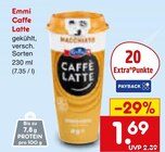 Caffe Latte im Angebot bei Netto Marken-Discount in Ulm Caffe Latte Angebote von Emmi bei Netto Marken-Discount Ulm für 1,69 €