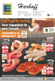 EDEKA Prospekt für Kamen mit 24 Seiten EDEKA Prospekt für Kamen: "Aktuelle Angebote", 24 Seiten, 16.06.2025 - 21.06.2025