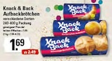 Aufbackbrötchen Angebote von Knack & Back bei EDEKA Pinneberg für 1,69 €