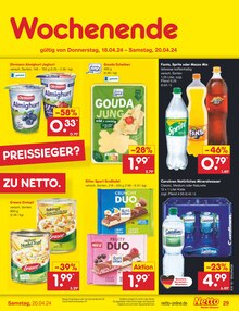 Coca Cola im Netto Marken-Discount Prospekt "Aktuelle Angebote" mit 49 Seiten (Detmold)