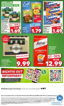 Warsteiner im aktuellen Kaufland Prospekt (Memmingen) Warsteiner im Kaufland Prospekt "Aktuelle Angebote" mit 54 Seiten (Memmingen)