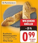 Rustikales Weizenbaguette von SB-Marktbäckerei im aktuellen E center Prospekt