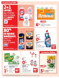 Prix et réduction Détartrant WC dans le prospectus Auchan Supermarché en cours Offre Détartrant WC dans le catalogue Auchan Supermarché du moment à la page 32