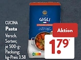Gigli Pasta im ALDI SÜD Prospekt Gigli Pasta von Cucina im aktuellen ALDI SÜD Prospekt für 1,79 €
