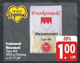 Weizenmehl Type 405 Angebote von Frankenmehl bei E center Nürnberg für 1,00 €