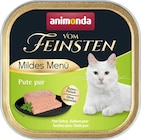 Aktuelle Pute Angebote bei dm-drogerie markt in Erlangen Aktuelles Nassfutter Katze Pute pur, mildes Menü Angebot bei dm-drogerie markt in Erlangen ab 0,95 €