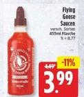 Saucen von Flying Goose für 3,99 € bei EDEKA im Angebot Saucen von Flying Goose im aktuellen EDEKA Prospekt