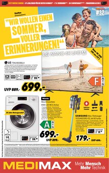 Fernseher im aktuellen MEDIMAX Prospekt (Schwerte (Hansestadt an der Ruhr)) Fernseher im MEDIMAX Prospekt "WIR WOLLEN EINEN SOMMER, VOLLER ERINNERUNGEN!" mit 14 Seiten (Schwerte (Hansestadt an der Ruhr))