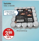 Teelichte von  im aktuellen V-Markt Prospekt für 3,99 €