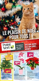 Catalogue Jardineries & Animaleries de Point Vert à Billère, avec 4 pages Prospectus Jardineries & Animaleries de Point Vert à Billère: "LE PLAISIR DE NOËL POUR TOUS !", 4 pages, 29/11/2023 - 24/12/2023