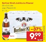 Jubiläums Pilsener von Berliner Kindl für 9,99 € bei Netto Marken-Discount im Angebot Jubiläums Pilsener von Berliner Kindl im aktuellen Netto Marken-Discount Prospekt