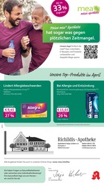 mea - meine apotheke Apotheken Prospekt der aktuellen Woche mit 4 Seiten, gültig von 01.04.2026 bis 30.04.2026, in Reichertshofen und Umgebung Aktueller mea - meine apotheke Apotheken Prospekt in Reichertshofen und Umgebung, "Unsere April-Angebote" mit 4 Seiten, 01.04.2026 - 30.04.2026
