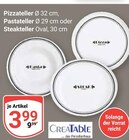 Pizzateller im Angebot bei GLOBUS in Nettetal Pizzateller Angebote von CreaTable bei GLOBUS Nettetal für 3,99 €