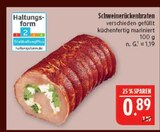 Schweinerückenbraten Angebote bei Marktkauf Plauen für 0,89 €
