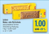 Kakao Keks Angebote von Leibniz bei diska Coburg für 1,00 €