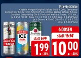 Original Spiced Gold & Cola Angebote von Captain Morgan bei EDEKA Nordhorn für 1,99 €