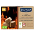 96 Carrés Allume-Feu 100% Naturel - STARWAX - Rural Master à Alès 96 Carrés Allume-Feu 100% Naturel - STARWAX en promo chez Rural Master Alès à 6,50 €