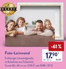 Foto-Leinwand Angebote von TESTERCLUB bei ALDI SÜD Ludwigsburg für 17,90 €